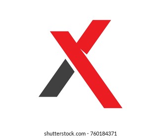 X Letter Logo Template