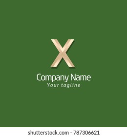 X LETTER LOGO TEMPLATE