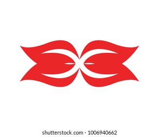 X Letter Logo Template vector icon
