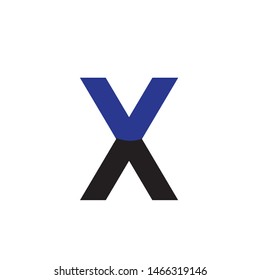 X Letter Logo Template vector icon design
