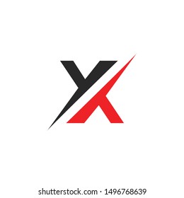 X Letter Logo Template vector icon design
