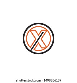 X Letter Logo Template vector icon design
