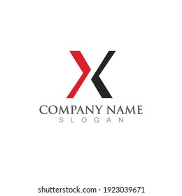 Vorlage für X-Buchstaben-Logo, Vektorsymbol-Design