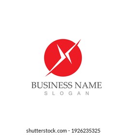 X Letter Logo Template vector icon illustration design