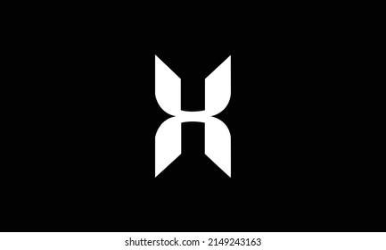 X Letter Logo Template vector icon illustration design