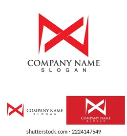 X Letter Logo Template vector icon illustration design