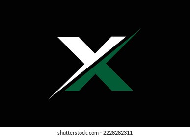 X Letter Logo Template vector icon illustration design. business logo