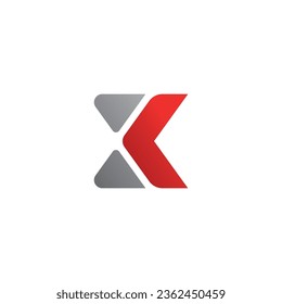 Vorlage für X-Buchstaben-Logo, Vektordesign