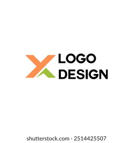 Vektorgrafik der X-Letter-Logo-Vorlage