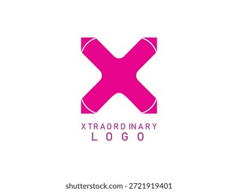  ícone do vetor do modelo de logotipo da letra X, logotipo moderno