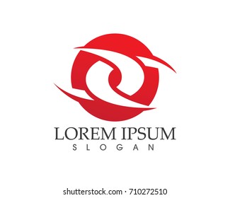 X Letter Logo Template vector icon design

