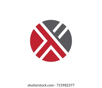 X Letter Logo Template vector icon design