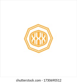X letter logo vector design