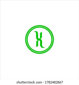 Diseño vectorial de logotipo de letra X