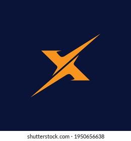 X letter logo vector icon 