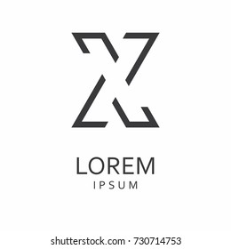 X Letter Logo. Vector Icon