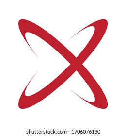 X letter logo vector illustration