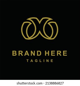X Letter Logo Vector Illustration, Abstract Design
