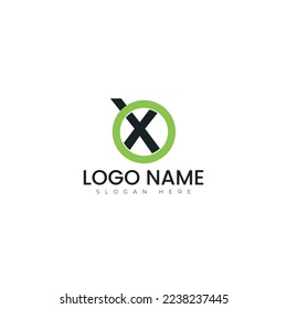 X letter logo vector illustration design