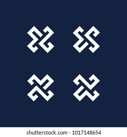 x letter logo vector modern graphic template