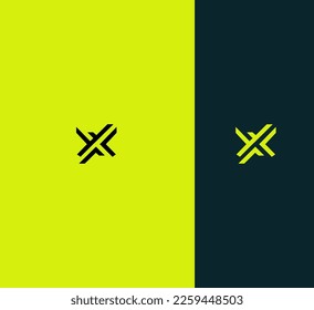 X Letter Logo Vector Template Abstract Monogram Symbol 