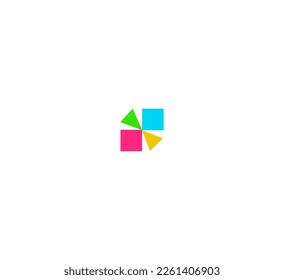 Plantilla vectorial de la letra X Símbolo de monograma abstracto 