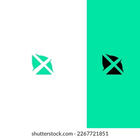 X Letter Logo Vector Template Abstract Monogram Symbol 