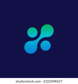 X Letter Logo Vector Template Abstract Monogram Symbol