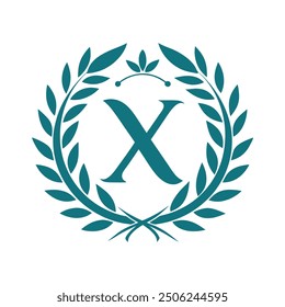 X Letter Mark Logo Design Template