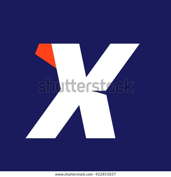X letter\
sport logo design template. Typeface for sportswear, app icon,\
corporate identity, labels or\
posters.