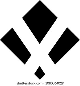 x letter vector logo