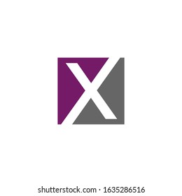 X letter vector logo abstract