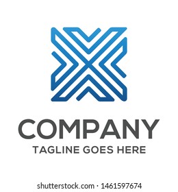 X Letter vector Logo Template Illustration Design. Vector EPS 10.