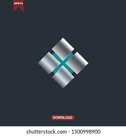X Letter vector Logo Template Illustration Design Template. Vector EPS 10.