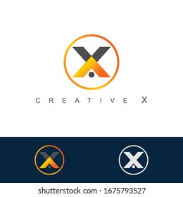 X Letter vector Logo Template Illustration Design. Vector EPS 10.