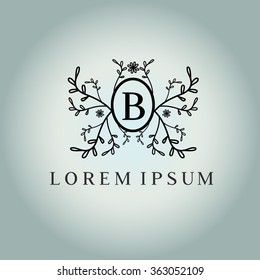 X letter vector logo template (sign, symbol, emblem, ornament)