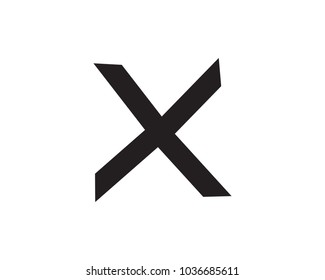 X logo business template vector icons 
