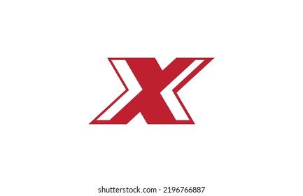x logo design. x logo icon vector illustration.