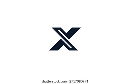 Logotipo X. Design X. Design do logotipo com letra X 