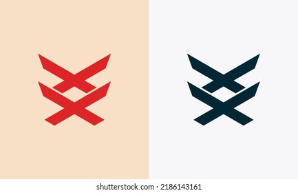 X Logo Design ,Logotype Illustration Template