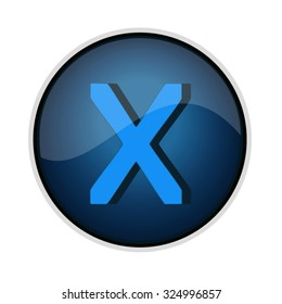 X logo design, vector file