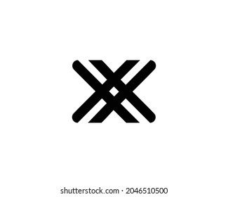 X logo design vector template