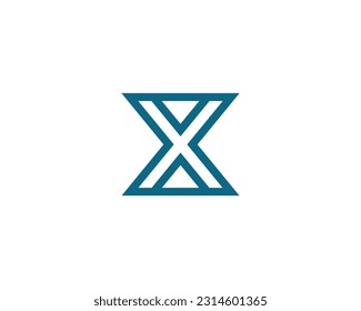 X Logo design vector template