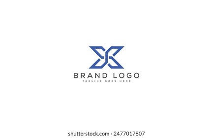 X logo design vector template design for brand