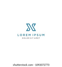 X Logo Icon Vector Template