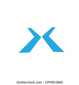 X Logo Letter Vector Illustration