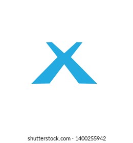 X Logo Letter Vector Illustration
