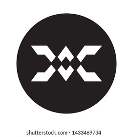 X Logo Letter Vector Illustration