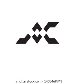 X Logo Letter Vector Illustration