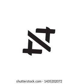 X Logo Letter Vector Illustration